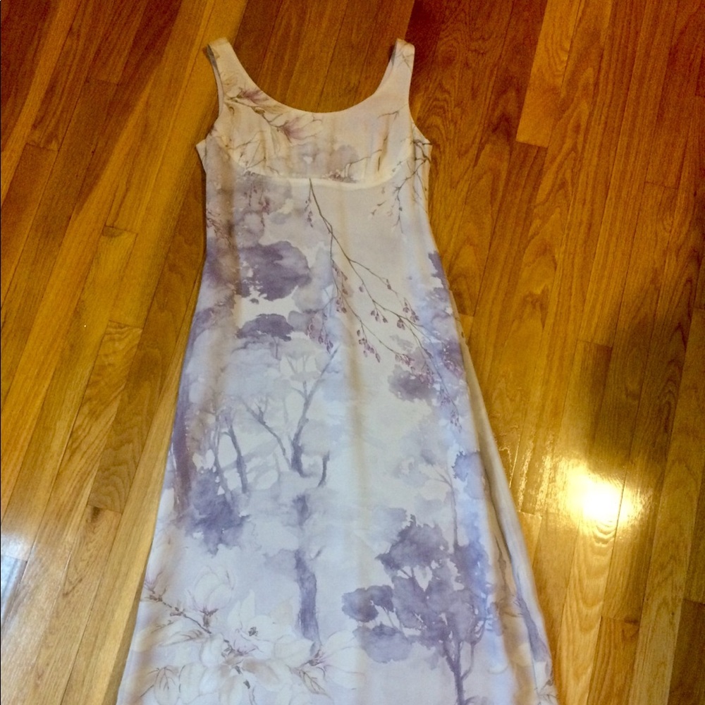 Japanese Floral Liz Clairborne Dress 6p
